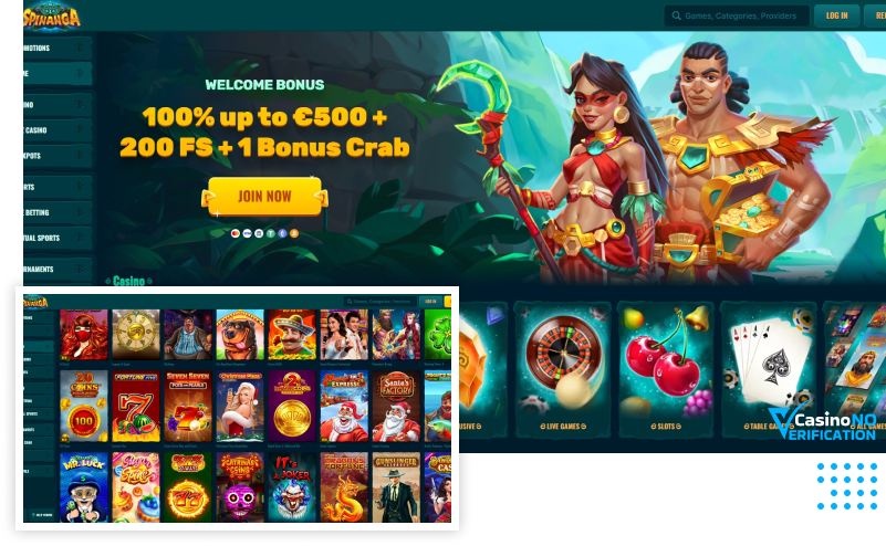 Spinanga Casino Review