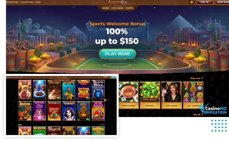 AmunRa Casino Review