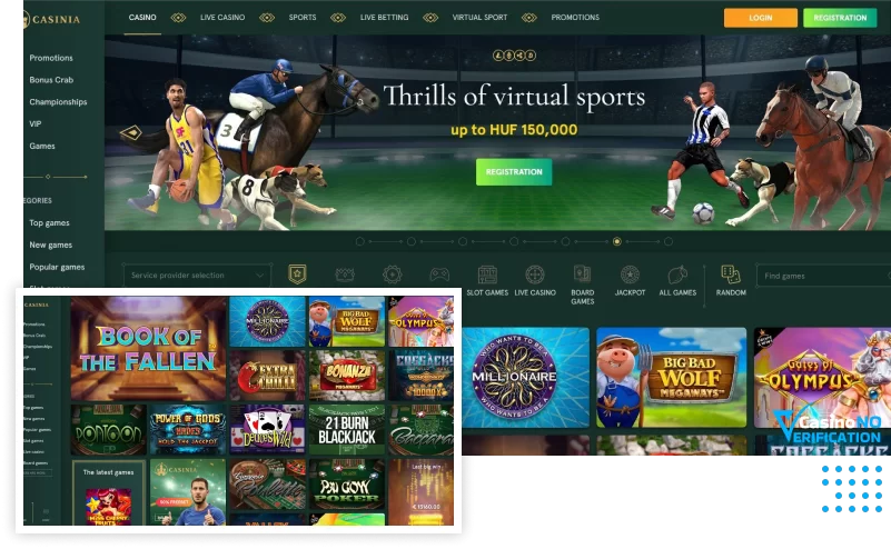 Casinia Casino Review