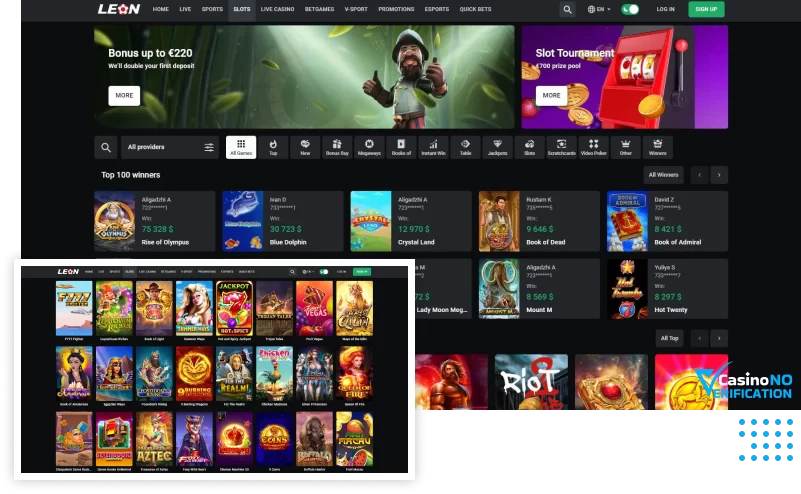 Leonbet Casino Review