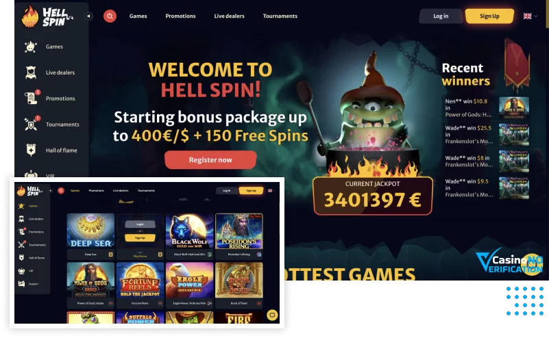 Análise do Hell Spin Casino
